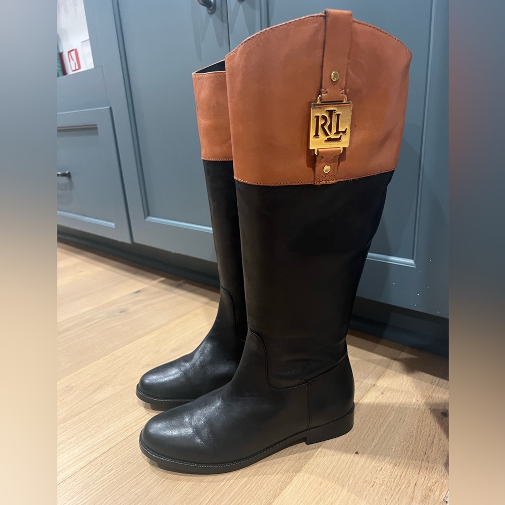 Ralph Lauren Boots 🤎🖤